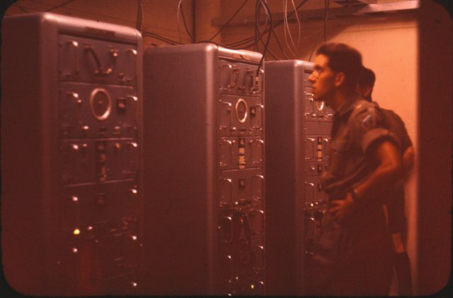 TUDOR IN WIRELESS ROOM COMBINED OPS.