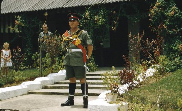 DRUM SGT. MAJOR C.J.MERVIN
