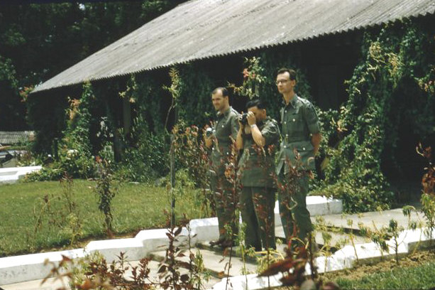 OFFICERS MESS.  MERVIN & PADRE P.JONES